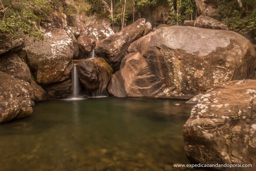 Foto de pedras para escalada no Parque das Andorinhas