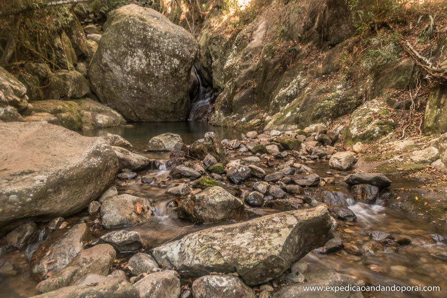 Foto de pedras para escalada no Parque das Andorinhas